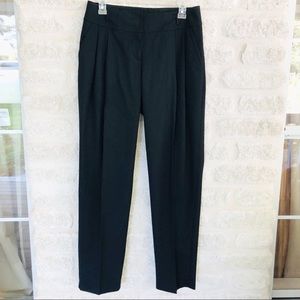 St John black trousers pants pleated lightweight 6